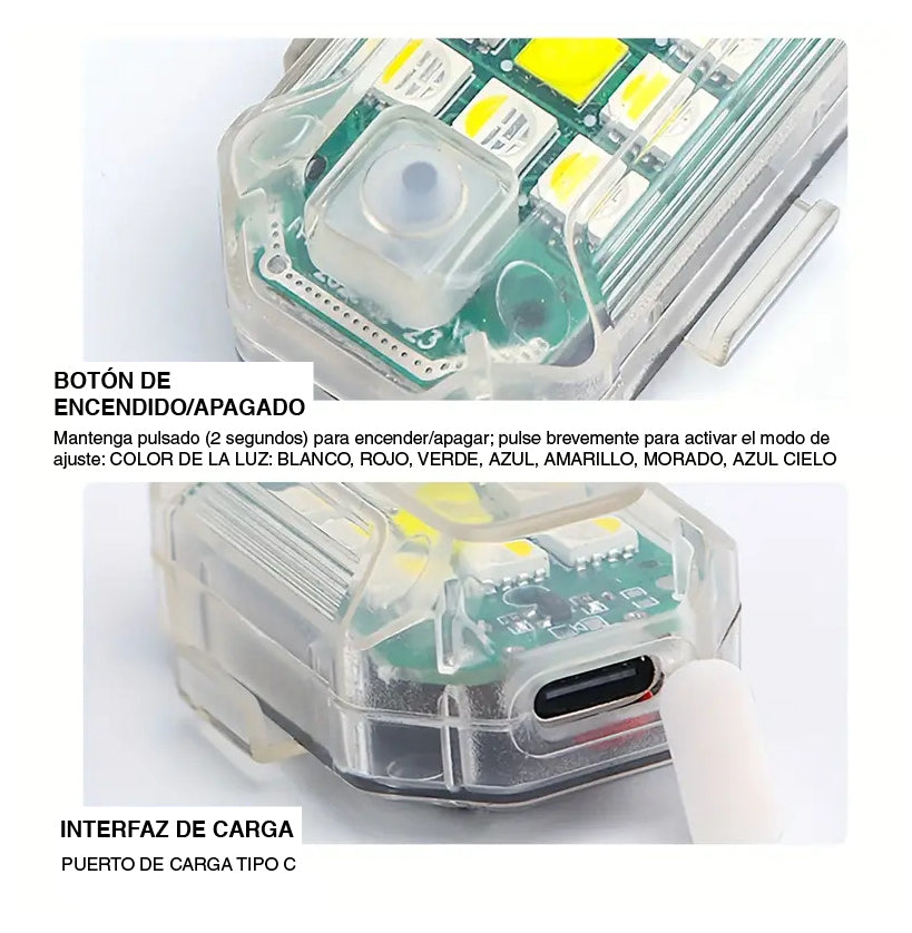 Luz LED brillante con mando - RYDEON