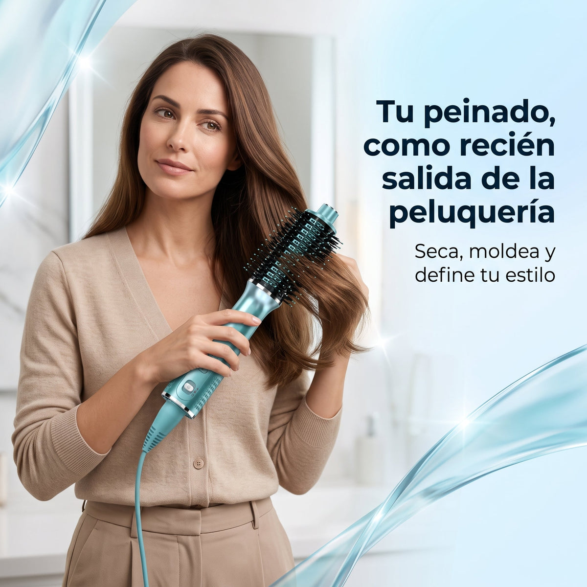Cepillo 3 en 1 para el Cabello - SleekOne