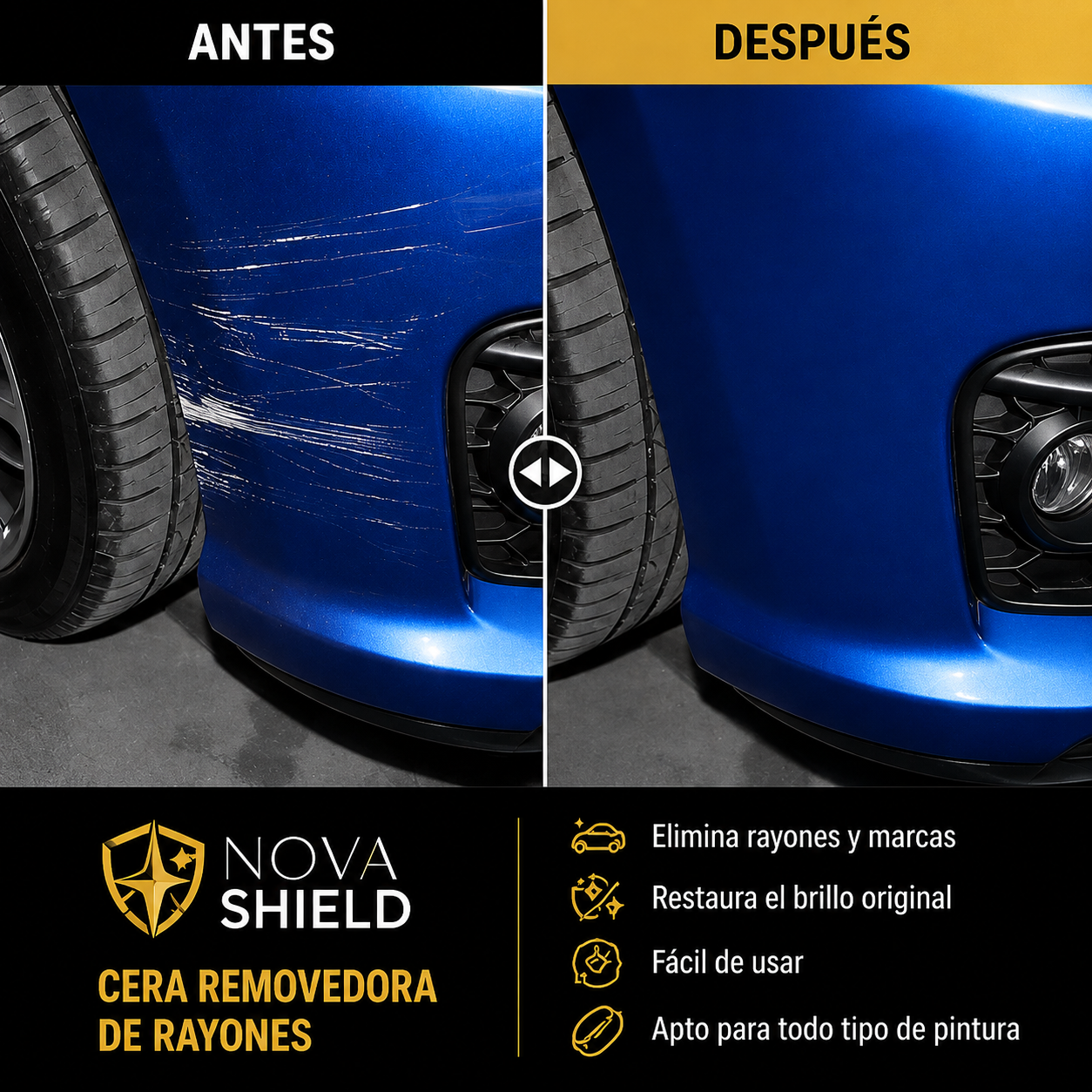 Kit Reparador y Abrillantador - Nova Shield