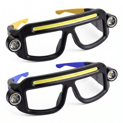 Gafas con luz LED recargables - BRIVEO