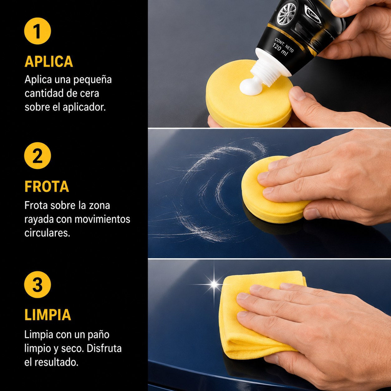 Kit Reparador y Abrillantador - Nova Shield