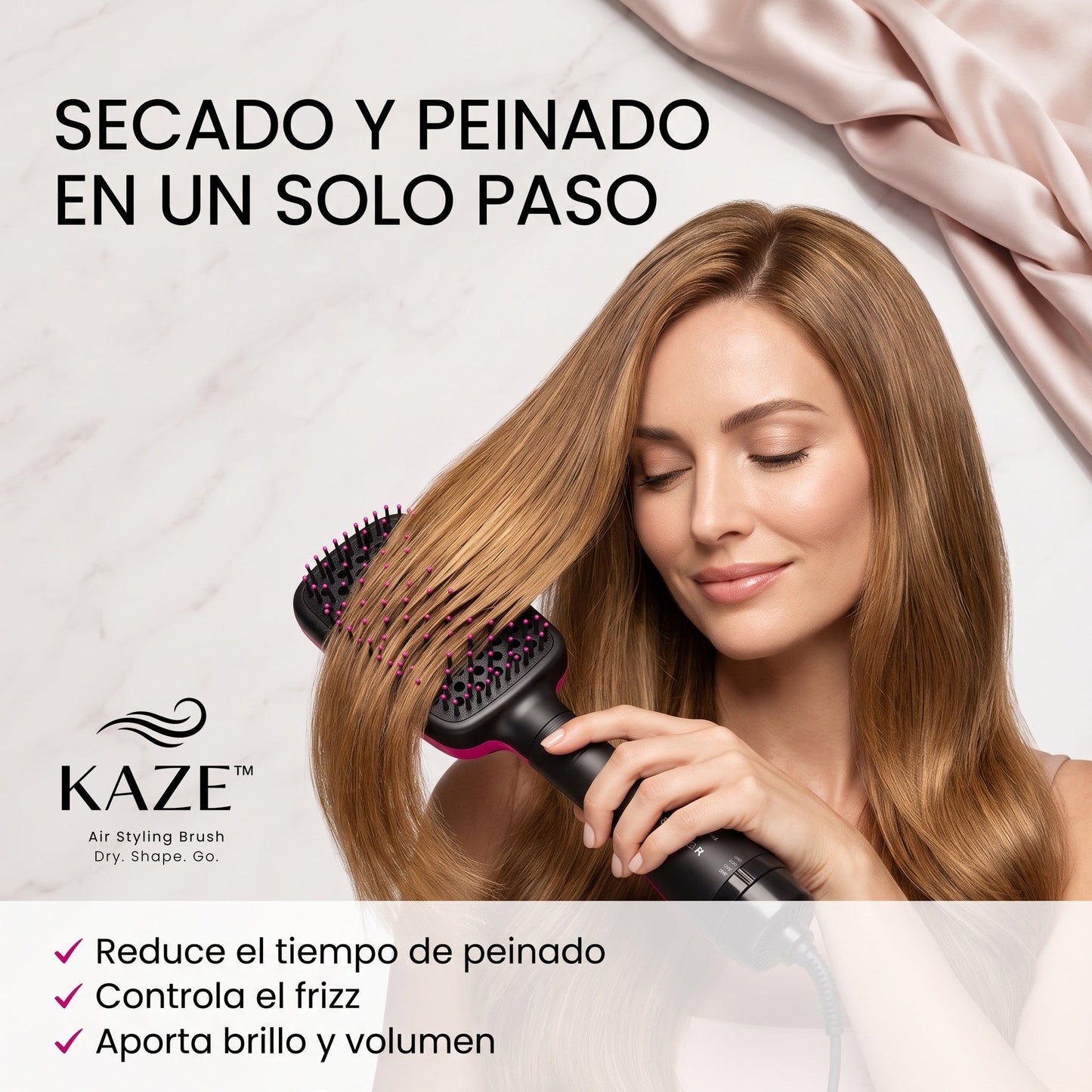 Cepillo Secador 2 en 1 - Kaze