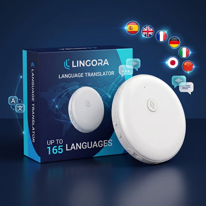 Traductor portátil inteligente con IA - Lingora