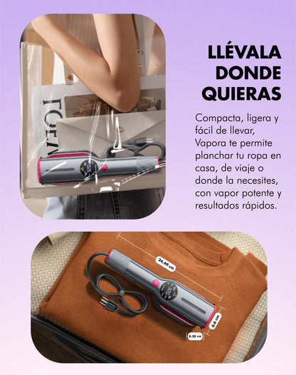 Plancha de ropa portátil - VAPORA SMART