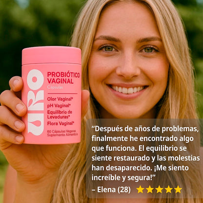 Probióticos Vaginales - suplemento de salud vaginal URO
