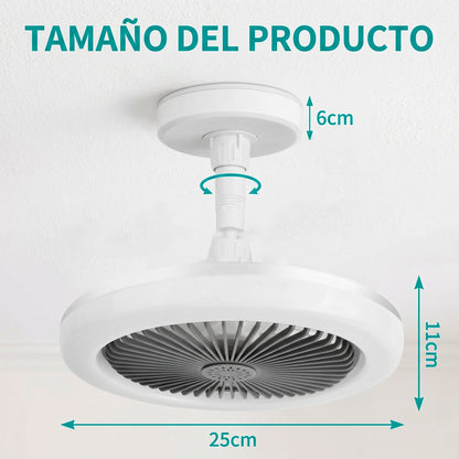 Ventilador de Techo con Luz LED Regulable - NEVOLUX