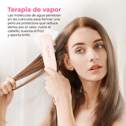 Plancha Cabello de Vapor - Silkva