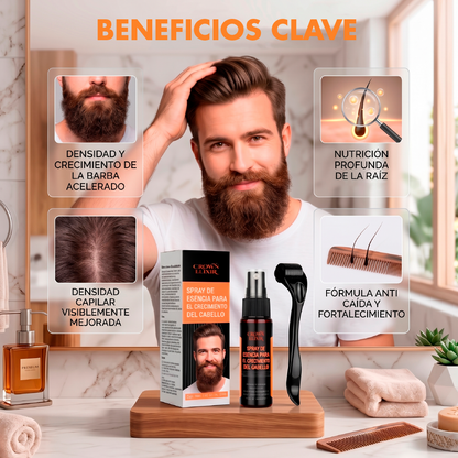 Spray Crecimiento del Cabello - Crown Elixir