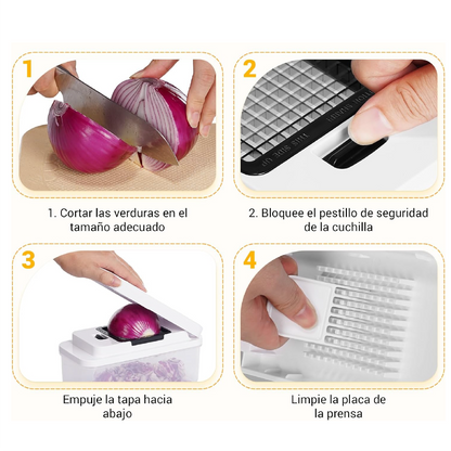 Cortador de verduras compacto - Choply