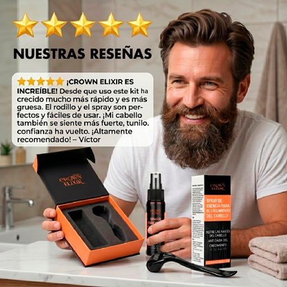 Spray Crecimiento del Cabello - Crown Elixir