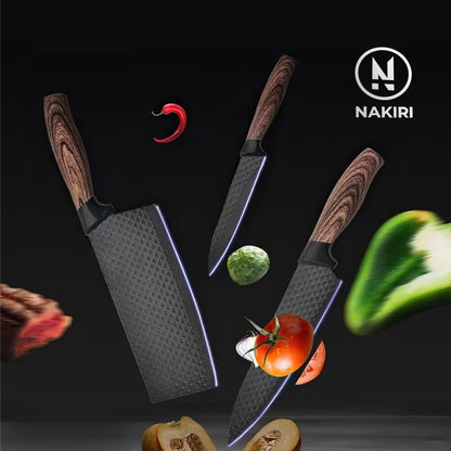 Set de Cuchillos Forjados Premium - NAKIRI