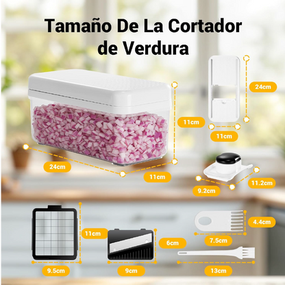 Cortador de verduras compacto - Choply