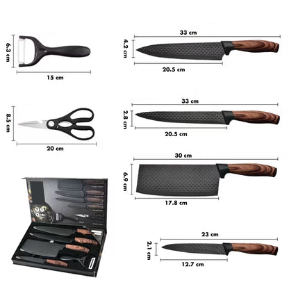 Set de Cuchillos Forjados Premium - NAKIRI
