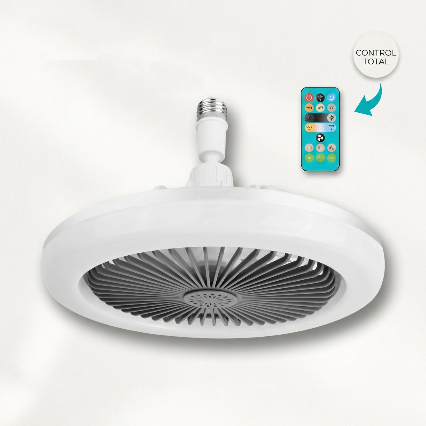 Ventilador de Techo con Luz LED Regulable - NEVOLUX