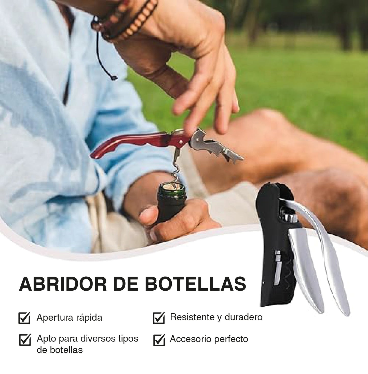 Abridor de Vino - LIVO