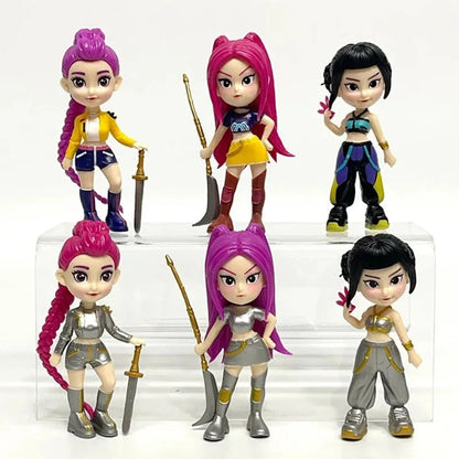 Figuras Demon hunters K-pop