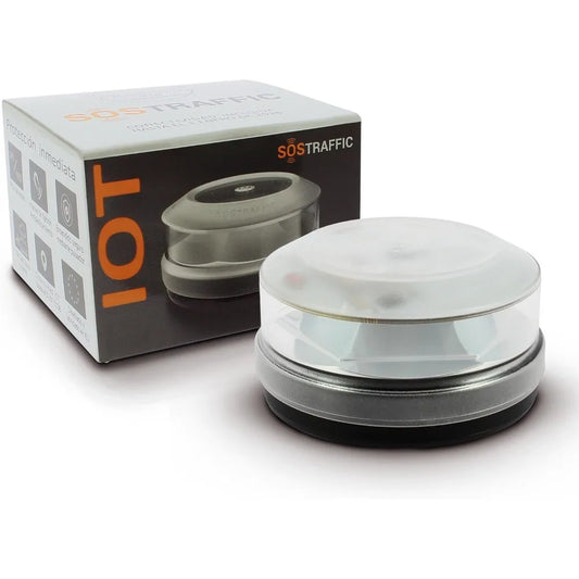 Luz de emergencia geolocalizada