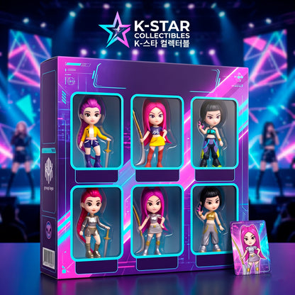 Figuras Demon hunters K-pop